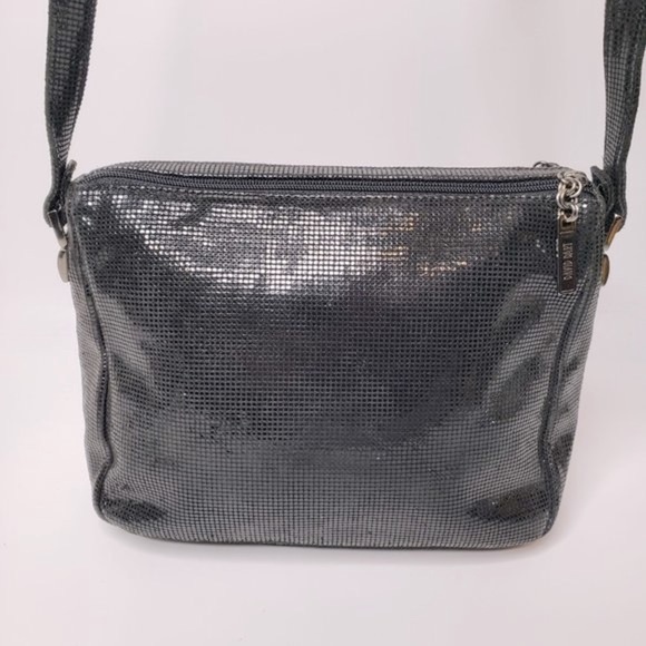 David Dart Black Box Suede Finish Crossbody Purse - Picture 5 of 11